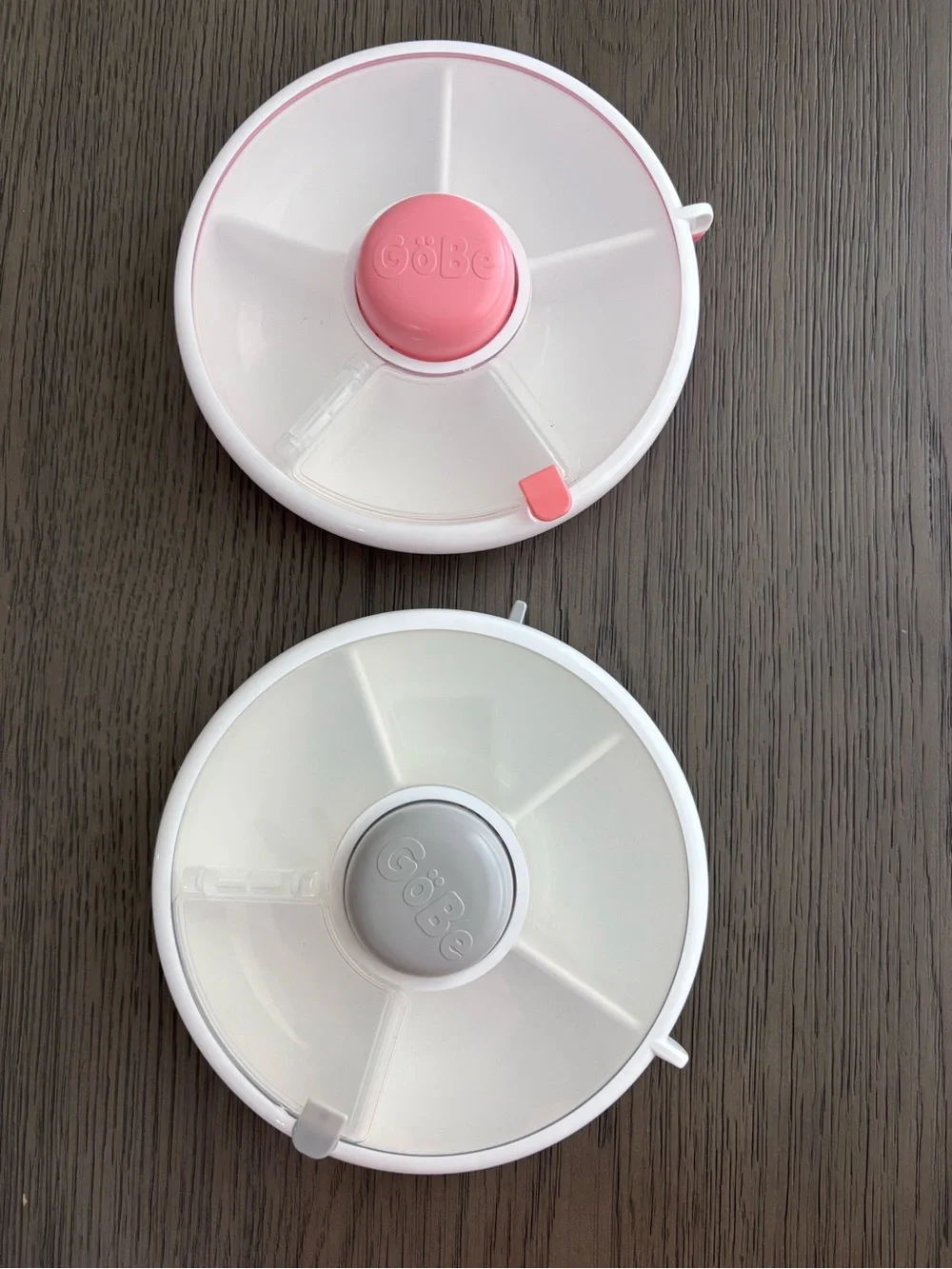 GoBe Snack Spinner - Pink and Gray